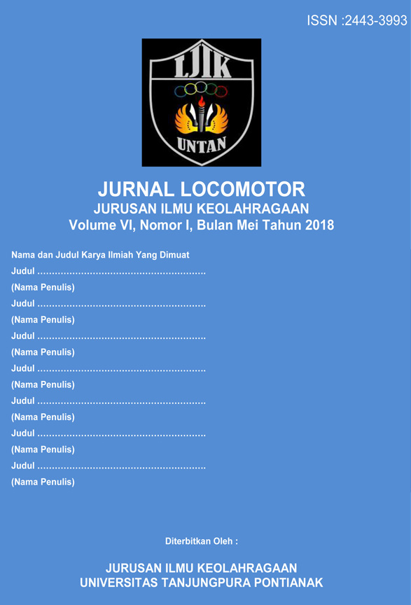 					View Vol. 3 No. 1 (2018): Jurnal Locomotor
				